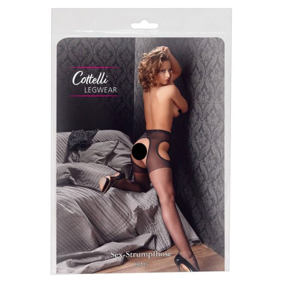 Cottelli - Seksualios juodos kojinės (atviros)