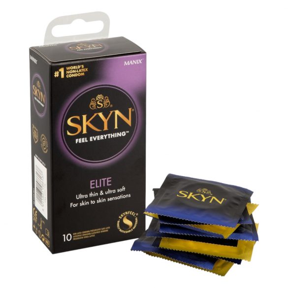 Manix SKYN Elite - itin plonas lateksas neturintis prezervatyvas (10vnt) 