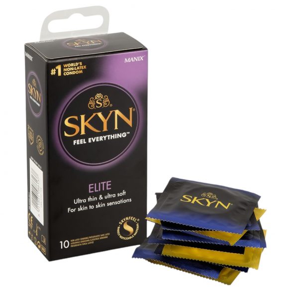 Manix SKYN Elite - itin plonas latekso neturintis prezervatyvas (10 vnt.)