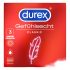 Durex Feel Thin - natūralūs pojūčiai prezervatyvai (3vnt)