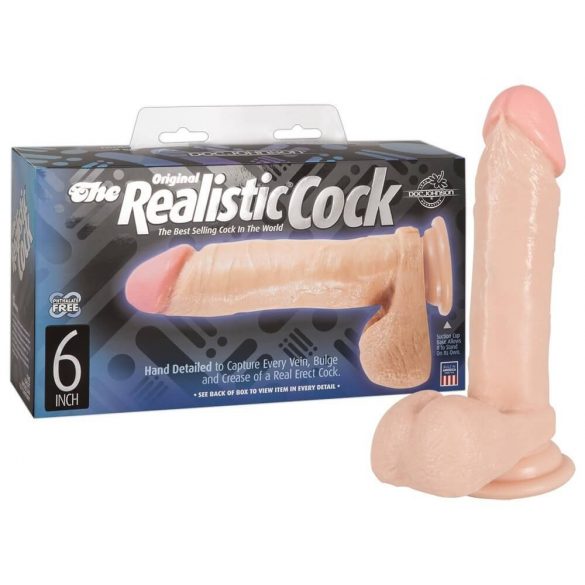 Realistiškas dildo - daugiafunkcis (20 cm) 