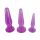 You2Toys - Analinis treniruoklių dildo rinkinys - 3vnt (violetinis) 