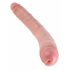 King Cock 16 porinis didelis dildo (41 cm) - natūralus 