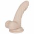 You2Toys - Silikono lipnus dildo - maža (natūrali) 