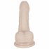 You2Toys - Silikono lipnus dildo - maža (natūrali) 