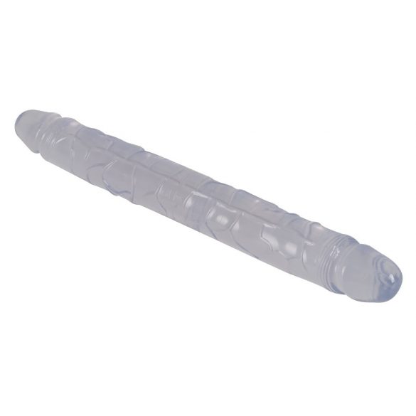 Kristalinis dvipusis dildo 