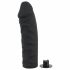 You2Toys - Silikoninis prisegamas dildo (juodas) 