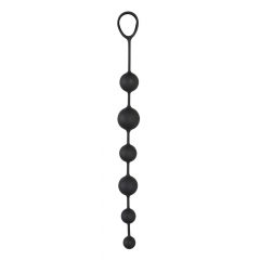 Juodoji Velvet lanksti analinė lazdelė (juoda)