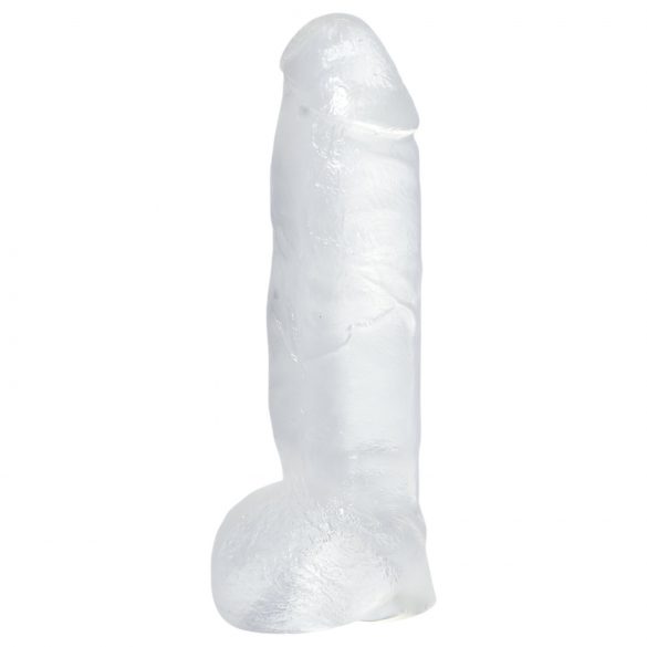 Krištolinė milžiniška dildo 