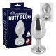 You2Toys - Sextreme - plieninis analinis kūgis (2,4 cm) 