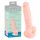 Medicininis silikoninis dildo (18 cm) - natūralus 