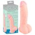 Medicininis - medicininio silikono dildo (20cm) - natūralus 