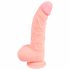 Medicininis - medicininio silikono dildo (20cm) - natūralus 