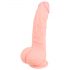 Medicininis - medicininio silikono dildo (20cm) - natūralus 