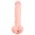 Medicininis - medicininio silikono dildo (24cm) - natūrali spalva 