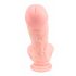 Medicininis - medicininio silikono dildo (24cm) - natūrali spalva 