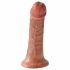 King Cock 6 dildo (15 cm) - ruda 