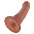 King Cock 6 dildo (15 cm) - ruda 