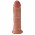 King Cock 8 dildo (20 cm) - tamsi natūrali