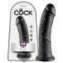 King Cock 8 dildo (20 cm) - juodas