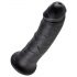 King Cock 8 dildo (20 cm) - juodas