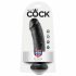 King Cock 8 dildo (20 cm) - juodas