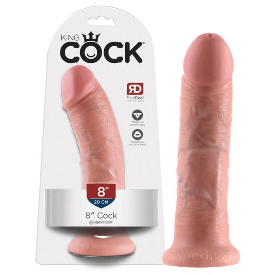 King Cock 8 Dildo (20 cm) - Natūrali