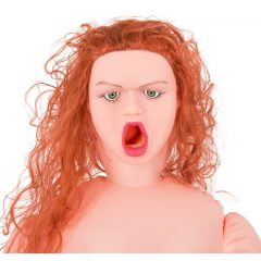   Seksuali Didžiakrūtė Raudonplaukė - Gyvenimo Dydžio Pripučiama Moteris