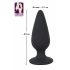 Black Velvet Heavy - 75g analinis dildo (juodas) 