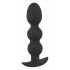 Black Velvet Heavy - 145g sferinis analinis dildo (juodas) 