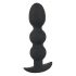 Black Velvet Heavy - 145g sferinis analinis dildo (juodas) 