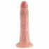 King Cock 7 dildo (18 cm) - natūrali 