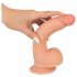 realistixxx - prisitvirtinantis realistiškas dildo (22 cm) - natūrali spalva 