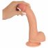 realistixxx - prisitvirtinantis realistiškas dildo (22 cm) - natūrali spalva 