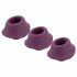 Womanizer Classic M - pakaitinis siurbimo antgalis (3 vnt) - violetinis 