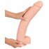 realistixxx Milžinas 3XL - tikroviškas dildo (42cm) - natūralus 