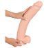 realistixxx Giant 3XL - tikroviškas dildo (42 cm) - natūrali spalva