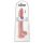 King Cock 14 colių didysis dildo su sėklidėmis (35cm) - natūralus 