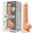 Silexd 9,5 - prisitvirtinantis dildo - 24 cm (natūralios spalvos)