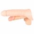 Realistixxx Double F - Realistic Dildo with Cock Ring (Natural) 