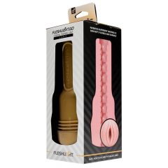   Fleshlight GO Ištvermės treniruočių įrenginys - kompaktiška vagina (rožinė)