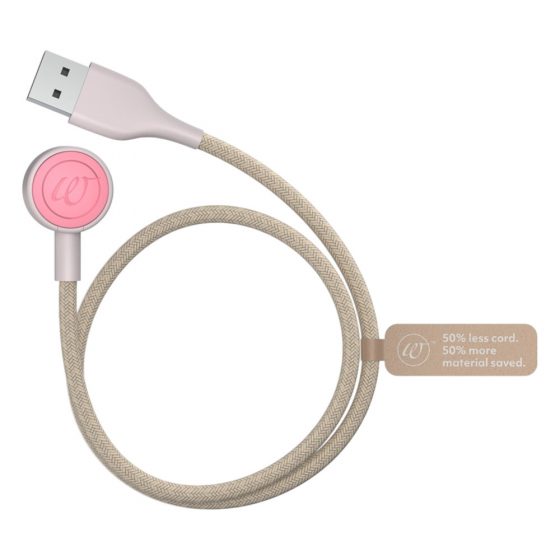 Womanizer Premium Eco - magnetinis USB įkroviklio laidas (natūrali spalva)