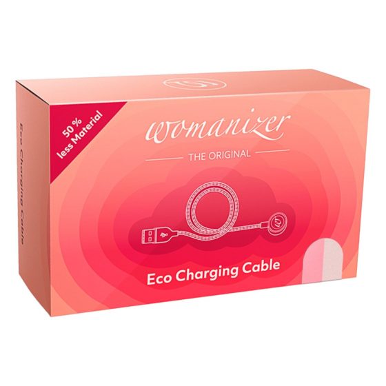 Womanizer Premium Eco - magnetinis USB įkroviklio laidas (natūrali spalva)