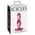 Icicles No. 73 - penio formos analinis dildo (rožinis) 