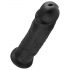 King Cock 10 - didelis prilimpančio pagrindo dildo (25cm) - juodas