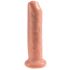 King Cock 7 Apipjaulatorius - realistiškas dildo (18cm) - natūralus 