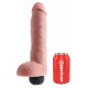 King Cock 11 - tikroviškas purškiantis dildo (28cm) - natūralus 