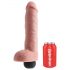 King Cock 11 - tikroviškas purškiantis dildo (28cm) - natūralus 