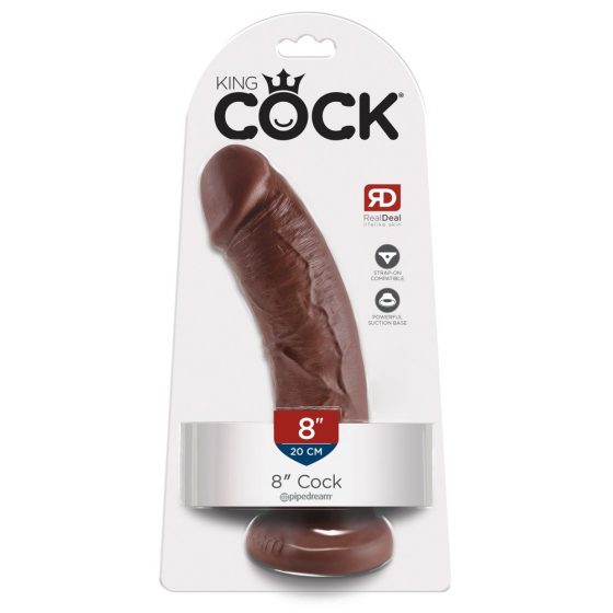 King Cock 8 dildo (20 cm) - rudas