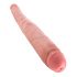 King Cock 16 Taperuotas - realistiškas dvigubas dildo (41cm) - natūralus 